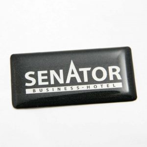 наклейка полимерная Senator